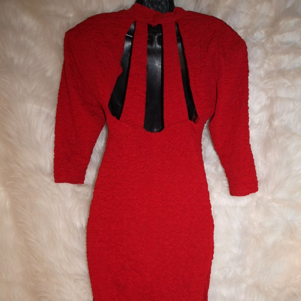 Long Red Dress by ABSOLUTELY